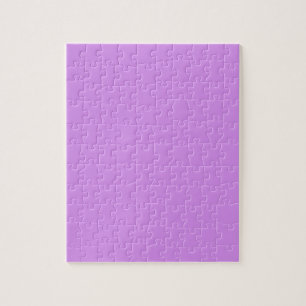 Bright lilac (solid colour) jigsaw puzzle