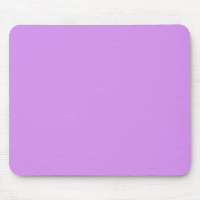 Bright lilac (solid colour)  mouse pad (Front)