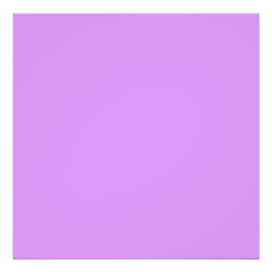 Bright lilac (solid colour) photo print
