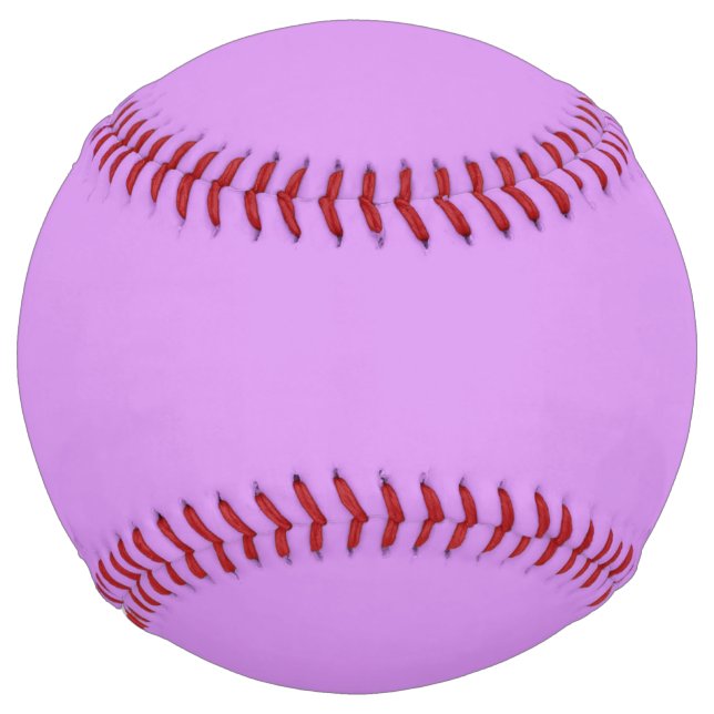 Bright lilac (solid colour)  softball (Front)