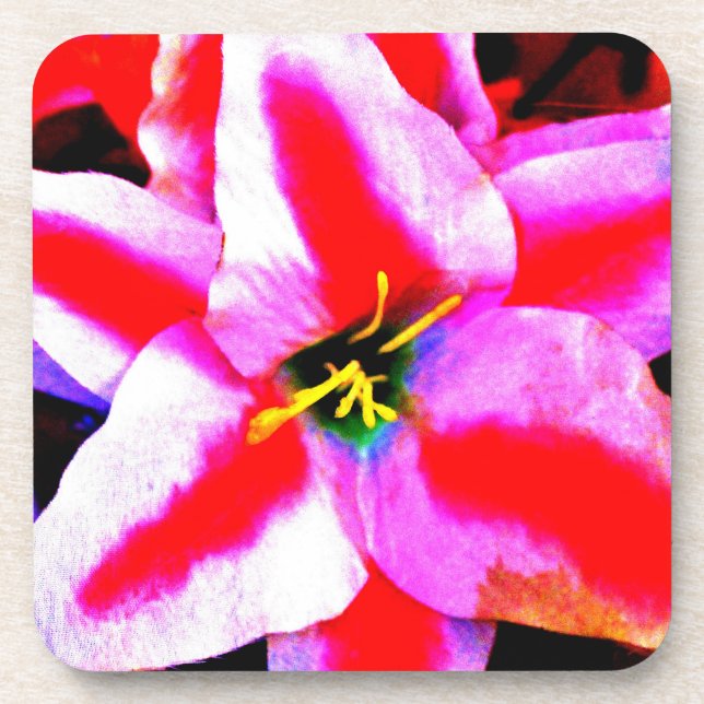 Bright Lily Coaster (Front)