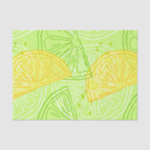 Bright lime green citrus lemons pattern