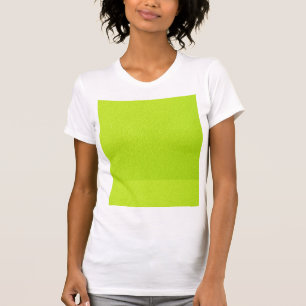 Bright Lime Green Neon Trendy Colours T-Shirt