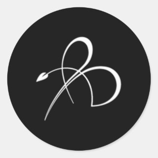 Bright Line Eating Icon Classic Round Sticker