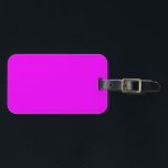 Bright Magenta Luggage Tag<br><div class="desc">Bright magenta colour.</div>