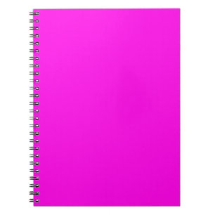  Bright Magenta (solid color)  Notebook