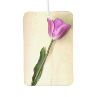 Bright Magenta Tulip Car Air Freshener