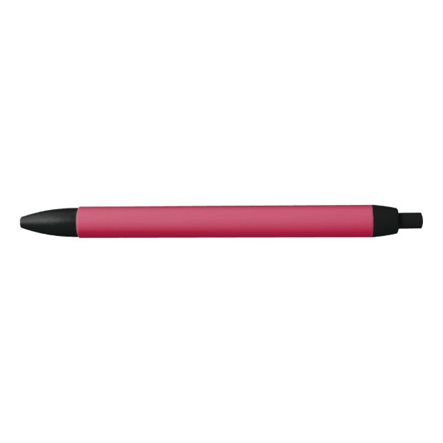 Bright maroon (solid colour)  black ink pen (Front)