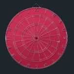 Bright maroon (solid colour)  dartboard<br><div class="desc">Bright maroon (solid colour)</div>