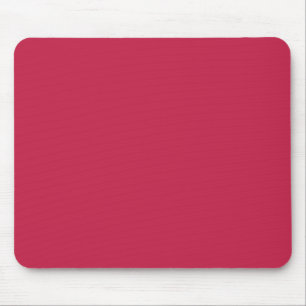 Bright maroon (solid colour) mouse pad