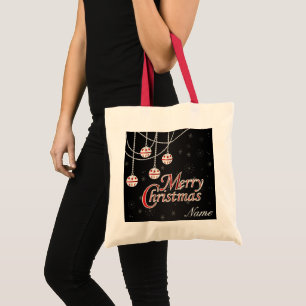 Bright Merry Christmas Tote Bag