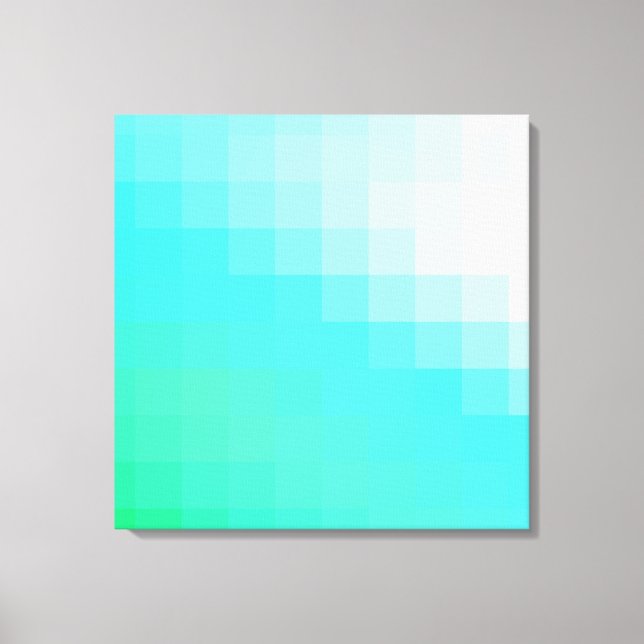 Bright Minimalist Design Canvas Print (Front)