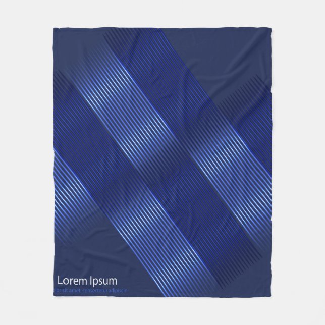 bright modern background, geomeric objects from co fleece blanket (Front)