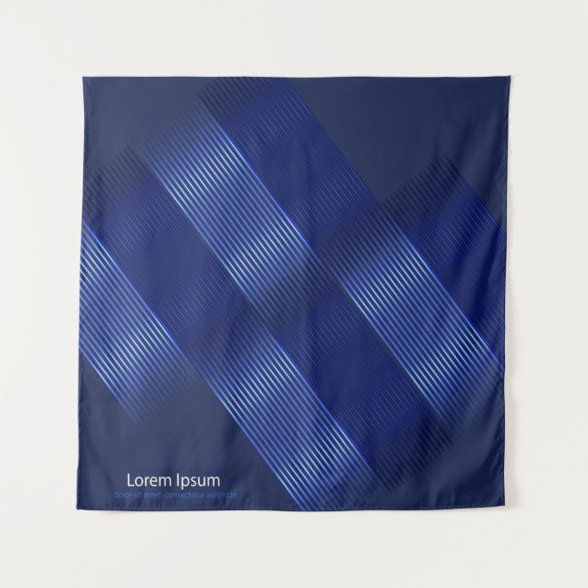 bright modern background, geomeric objects from co tapestry (Front)