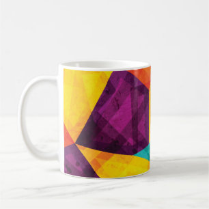 Bright Mosaic Grunge Seamless Pattern Coffee Mug