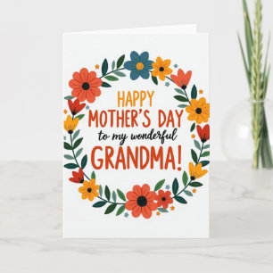 Bright Mothers Day Love Card