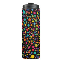 Bright Multicolor Polka Dots