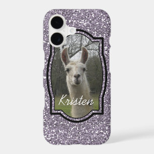 Bright N Sparkling Llama in Smokey Lavender