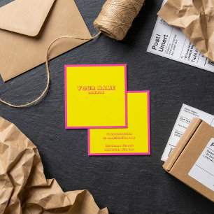 Bright neon colors earring holder, display card.