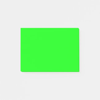 Bright Neon Green Post-it Notes