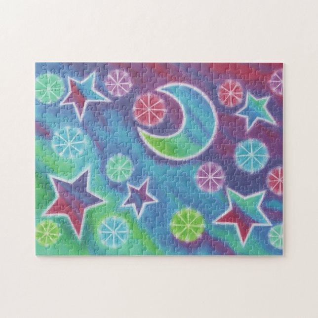 Bright Night jigsaw puzzle (Horizontal)