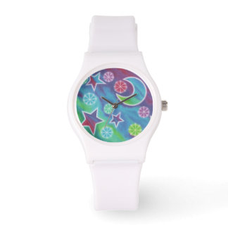 Bright Night print watch