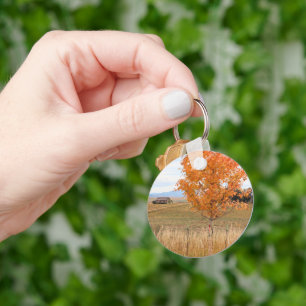 Bright October  Key Ring