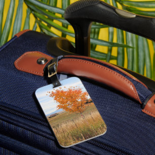 Bright October  Luggage Tag