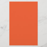 Bright Orange Minimalist Solid Background