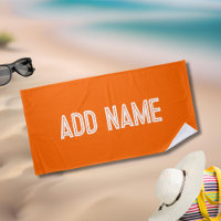 bright orange- personalised
