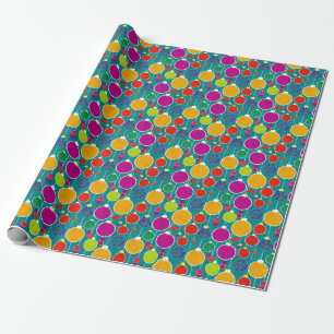 Bright Ornament Wrapping Paper