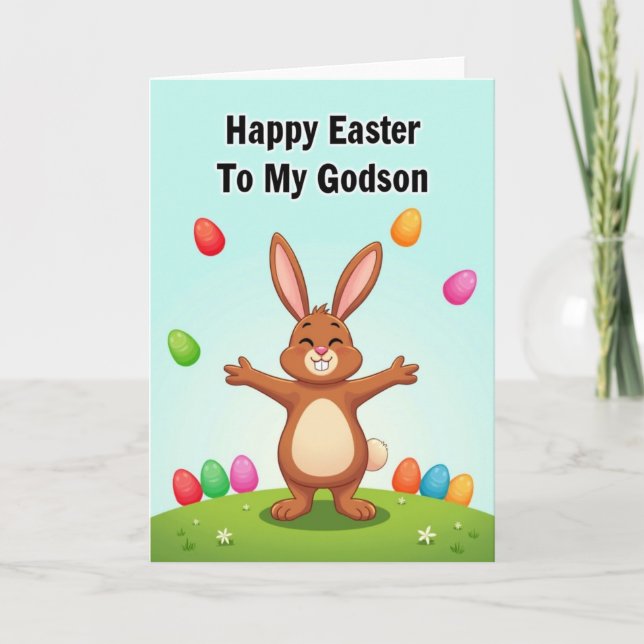 Bright Ovoid Pattern Card (Front)