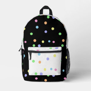 Bright Pastel Polka Dots backpack