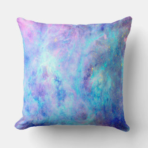Bright Pastel Tarantula Nebula Cushion