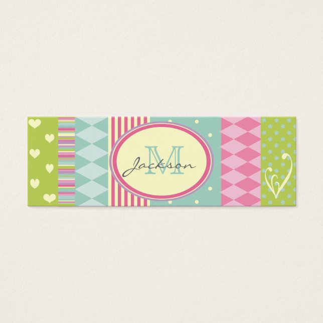 Bright Patchwork-Style Multipatterned Appointment (Front)