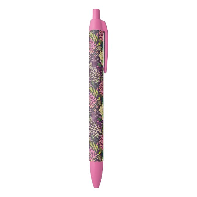 Bright pattern black ink pen (Bottom (Vertical))