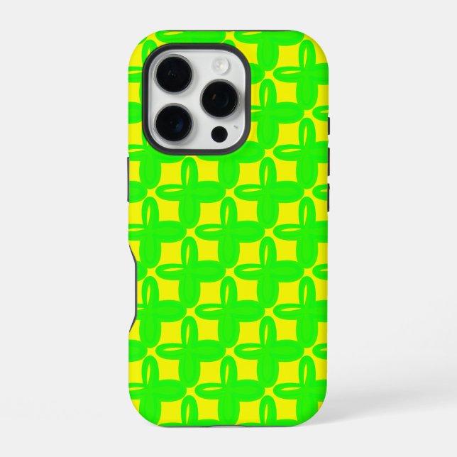 Bright Pattern Design iPhone Case (Back)