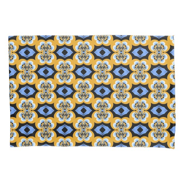 Bright Pattern  Pillowcase (Front)