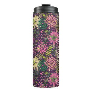 Bright pattern thermal tumbler