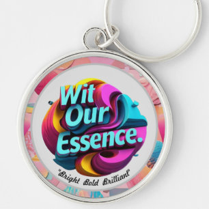 "Bright Patterns" Key Ring