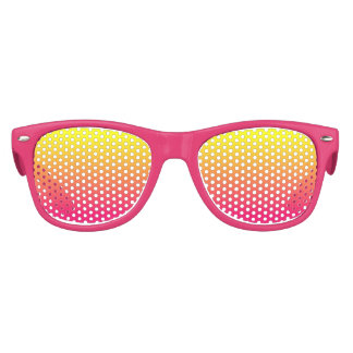 Bright Pink and Yellow Ombre Kids Sunglasses