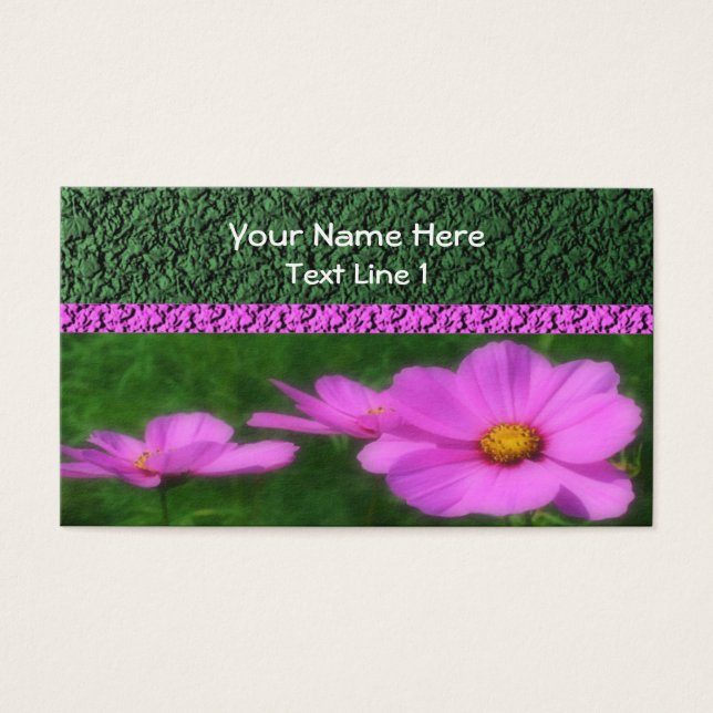 Bright Pink Cosmos Flower (Front)