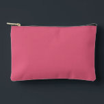 Bright Pink (Crayola) Solid Colour Accessory Pouch<br><div class="desc">Bright Pink (Crayola)
#FF5E7E
Small size</div>