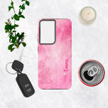 Bright Pink Flairs Samsung Galaxy Case<br><div class="desc">Bright Pink Flairs Samsung Galaxy S21 Ultra Case</div>