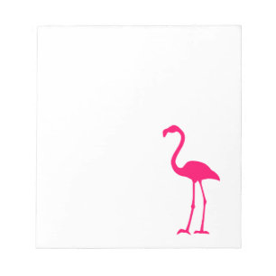 Bright Pink Flamingo Notepad