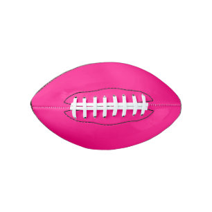Bright Pink Football