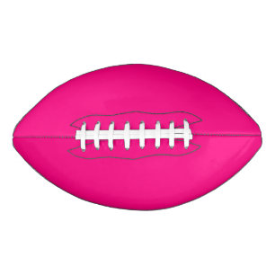 Bright Pink Football