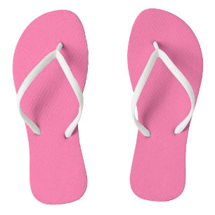 Bright pink jandals
