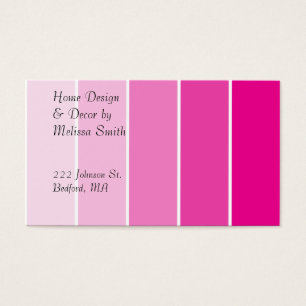Bright Pink Paint Samples