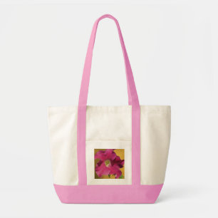 Bright Pink petunia flower Tote Bag